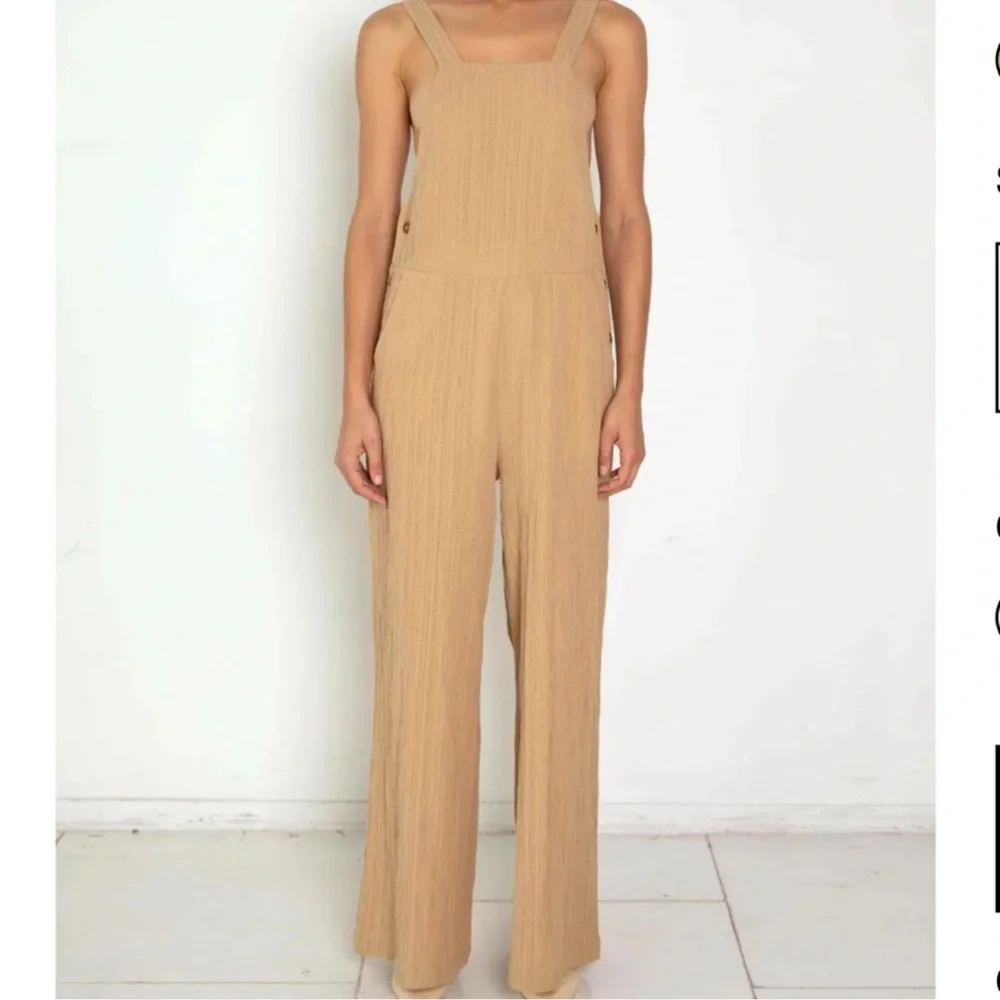 The Range Ripple Gauze Overalls $350 New!